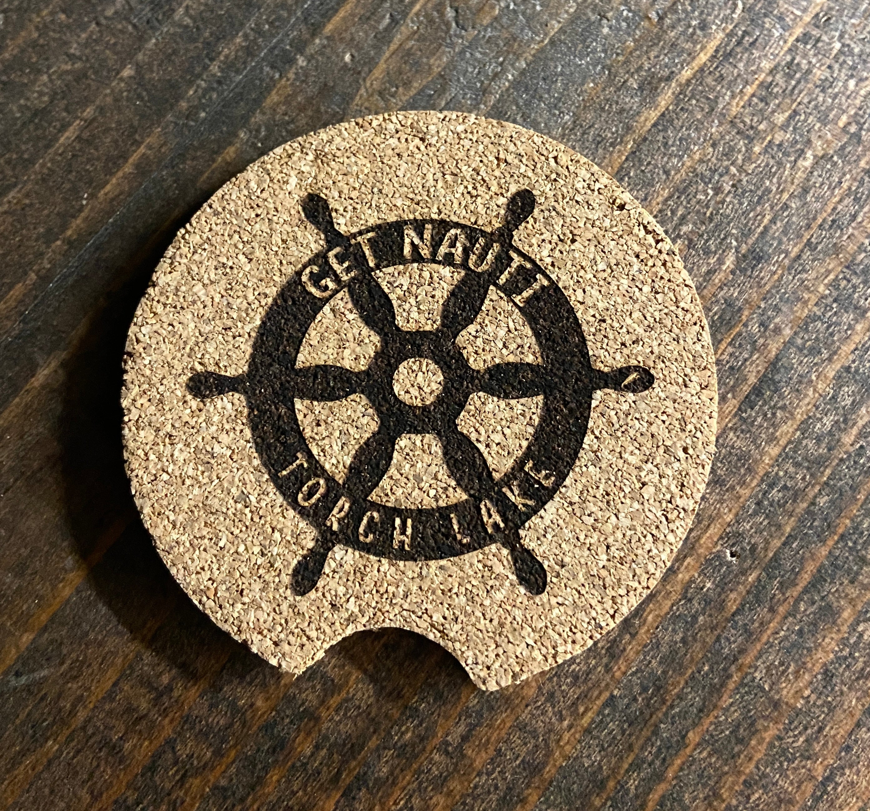 Cork Car Coasters 2 pack - My Secret Garden