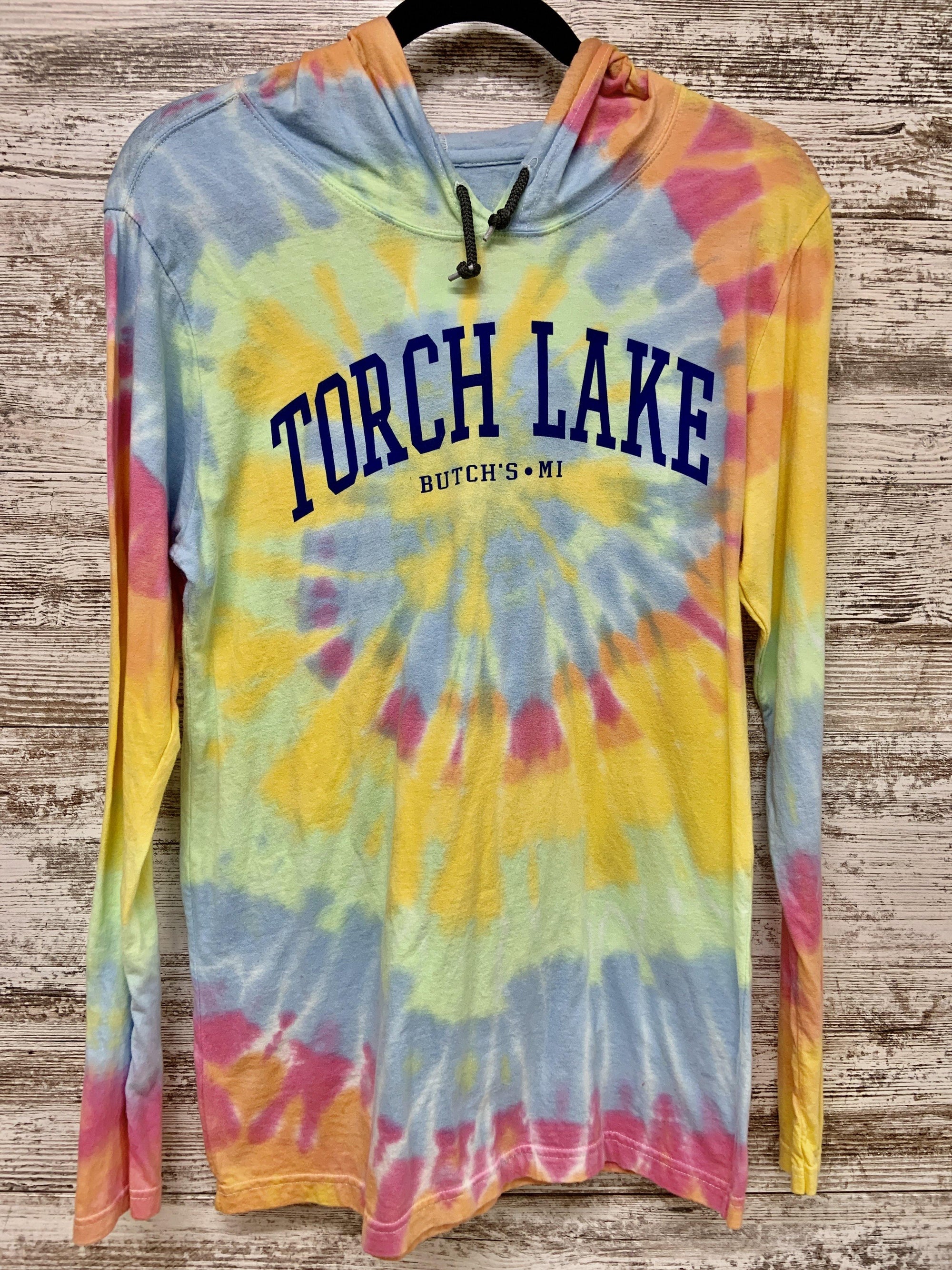 Lightweight Long Sleeve Tie Dye - Butch's Tackle & Marine - Pontoon Rentals on Torch Lake