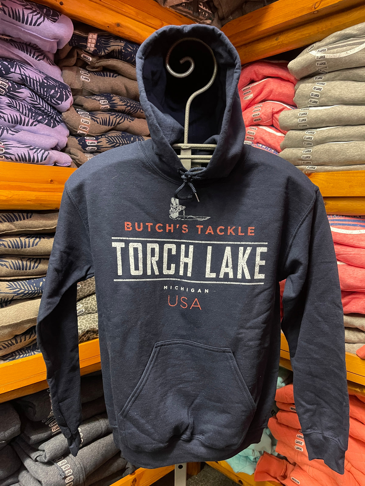 Torch Lake USA Hoodie and Tshirt