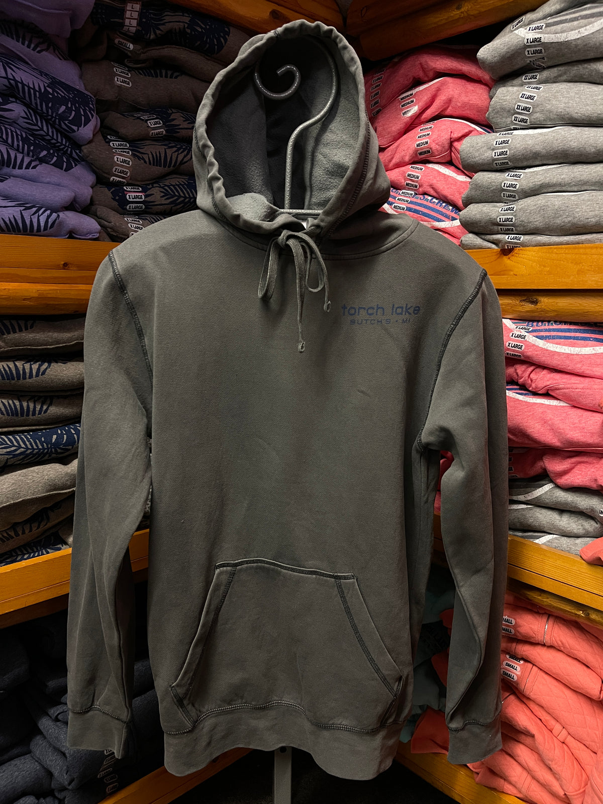 Bud Looks Good In Pink (But That Sold Out So Here It Is In Gray) Hoodie