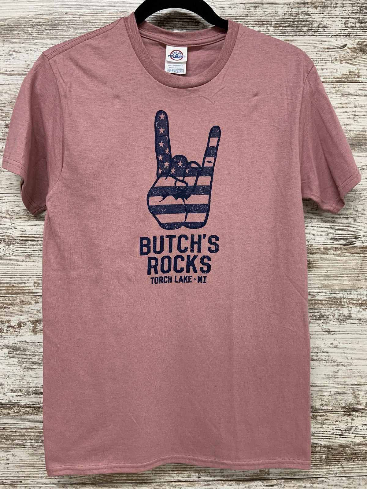 Butch&#39;s Rocks Tshirt - Butch&#39;s Tackle &amp; Marine - Pontoon Rentals on Torch Lake