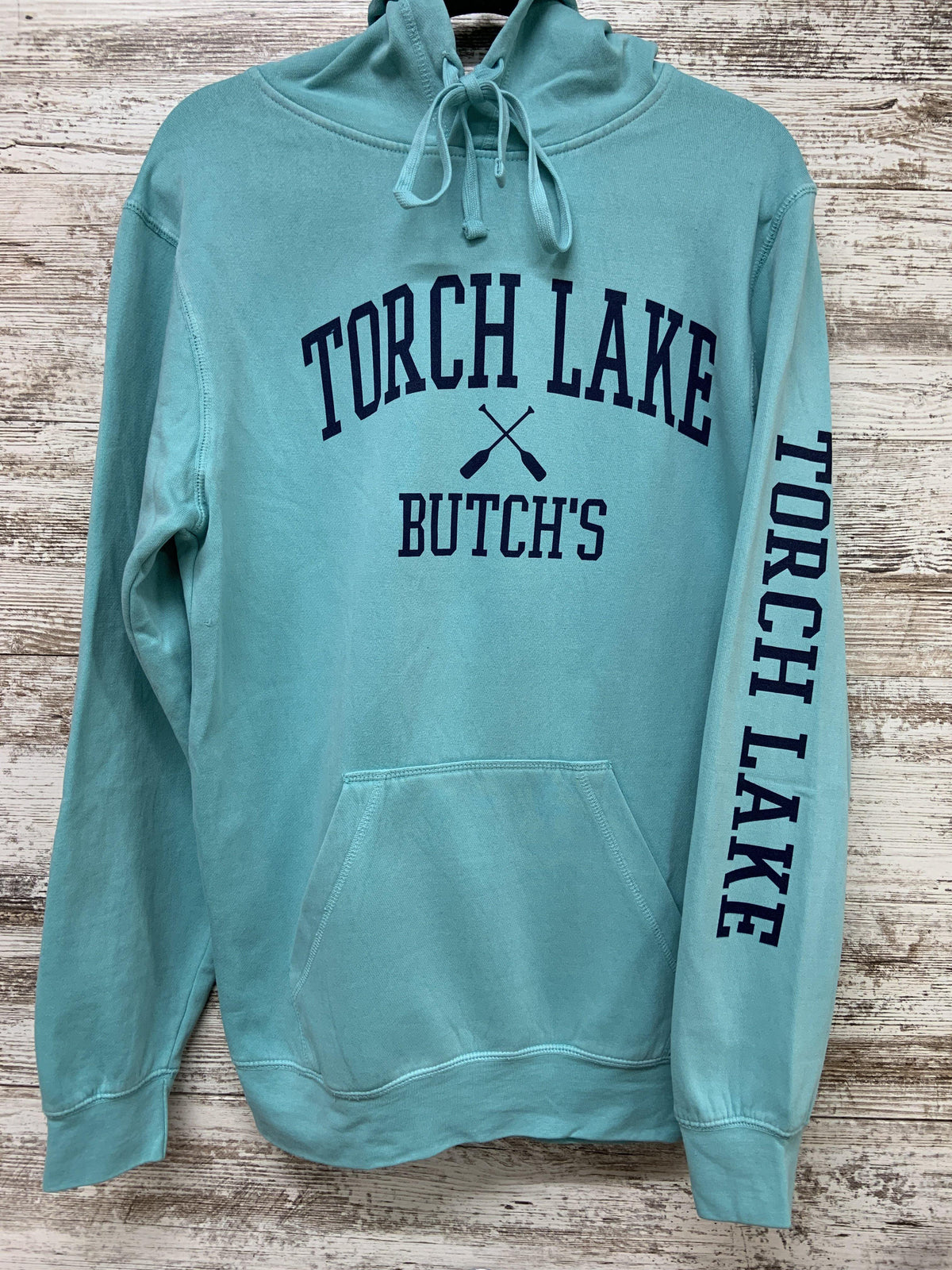 Comfort Color Hoodie - Butch&#39;s Tackle &amp; Marine - Pontoon Rentals on Torch Lake