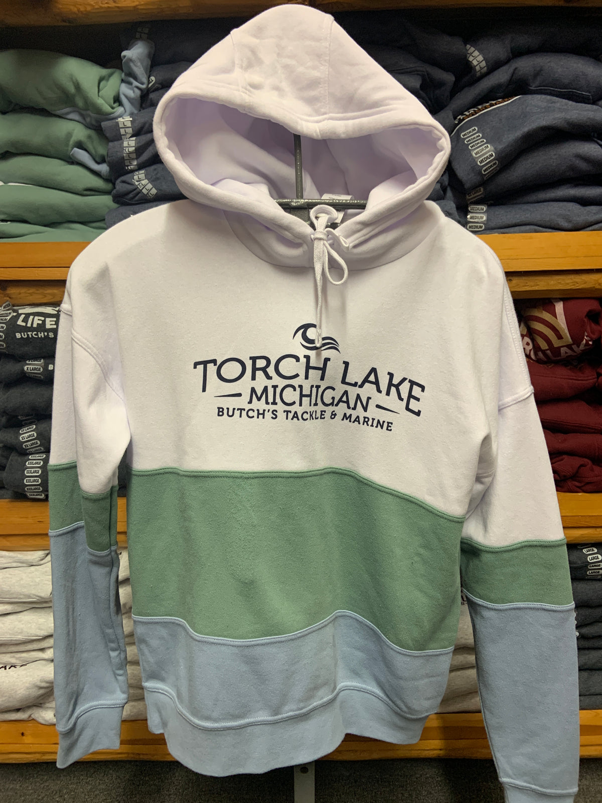 Deconstructed Colors of Torch Hoodie