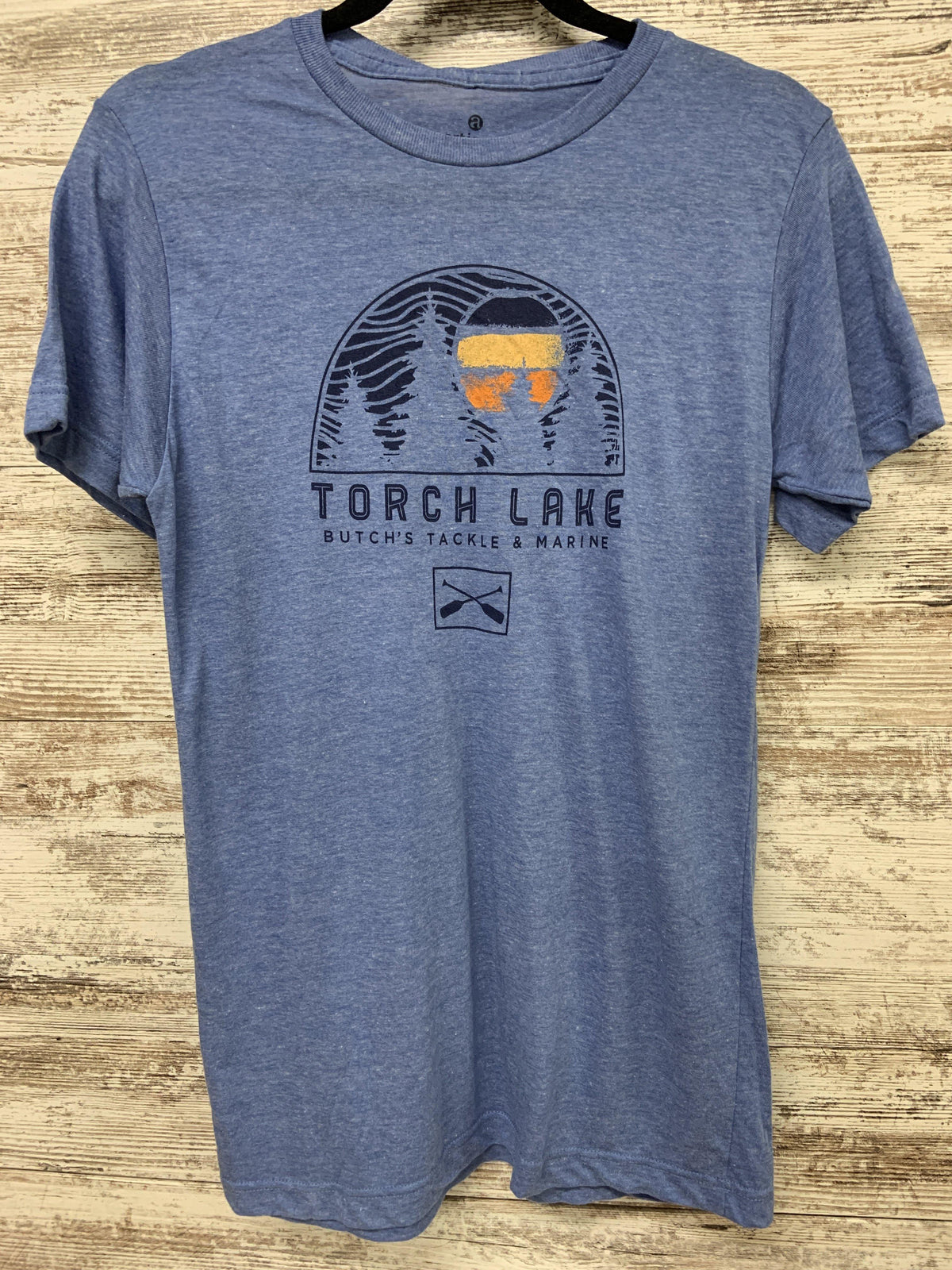 Paddle at Sunset Tshirt - Butch&#39;s Tackle &amp; Marine - Pontoon Rentals on Torch Lake