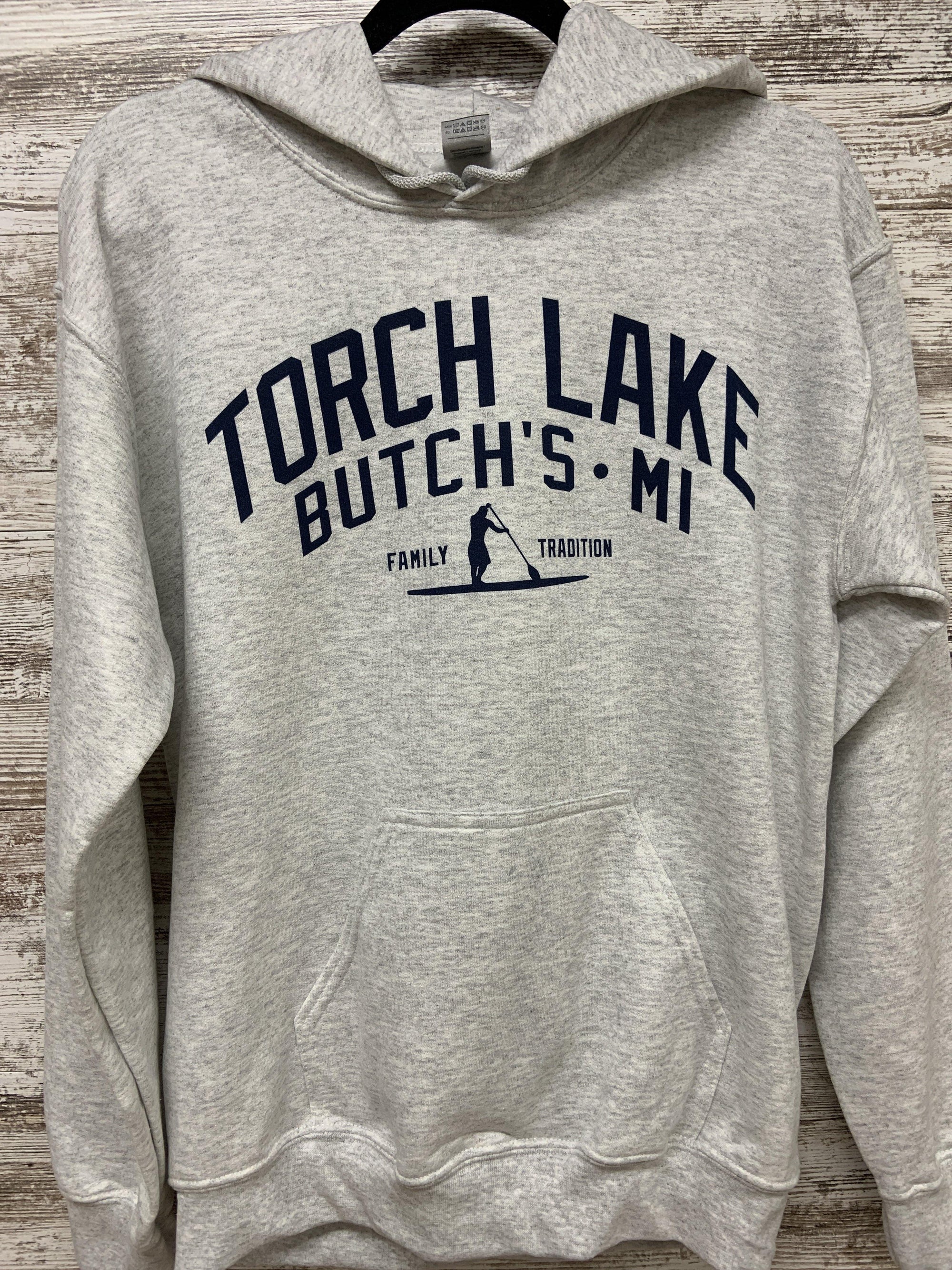 Paddleboard Family Tradition Hoodie - Butch's Tackle & Marine - Pontoon Rentals on Torch Lake
