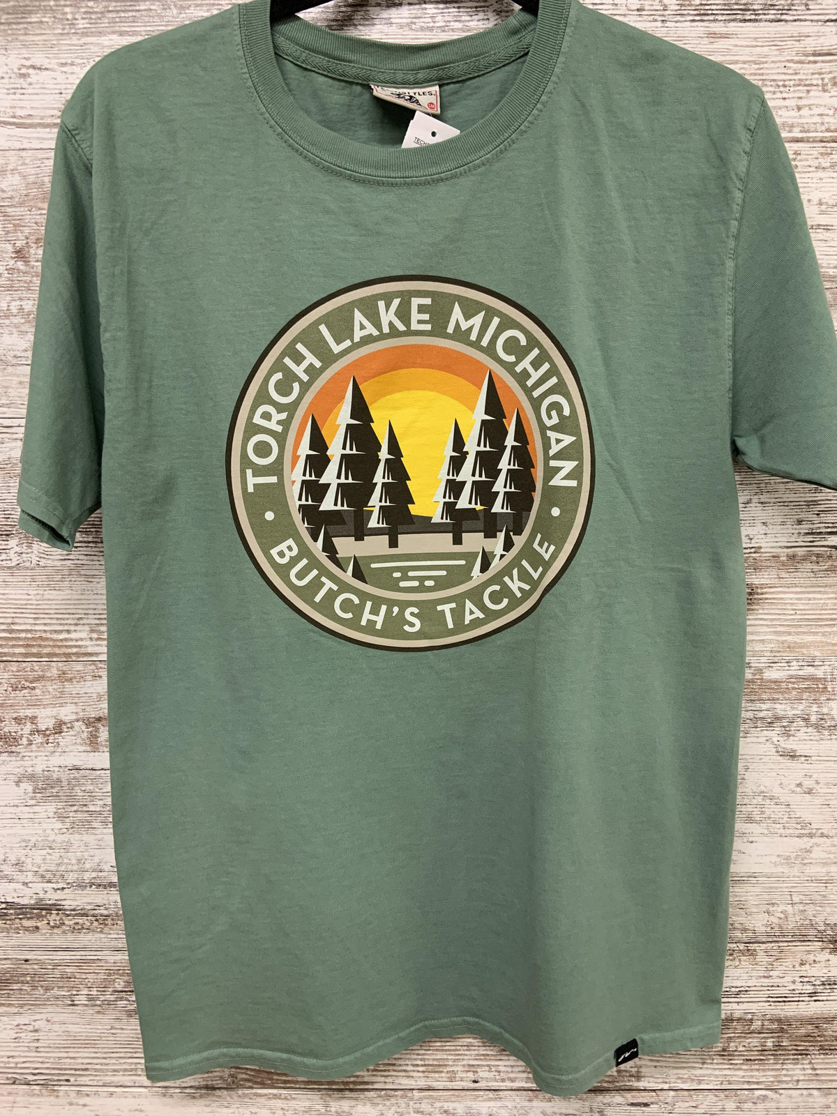 Pine Green Dream Tshirt - Butch&#39;s Tackle &amp; Marine - Pontoon Rentals on Torch Lake