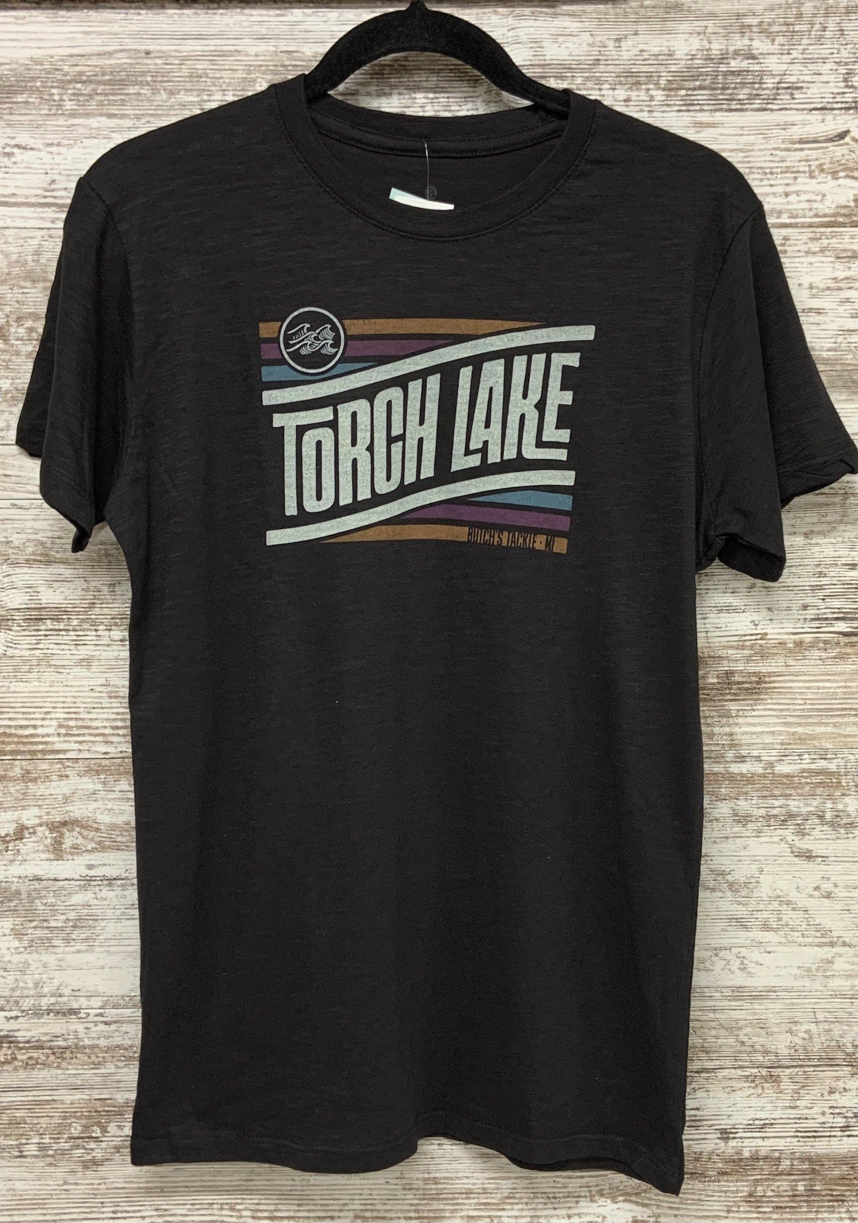 Retro Waves Tshirt - Butch's Tackle & Marine - Pontoon Rentals on Torch Lake