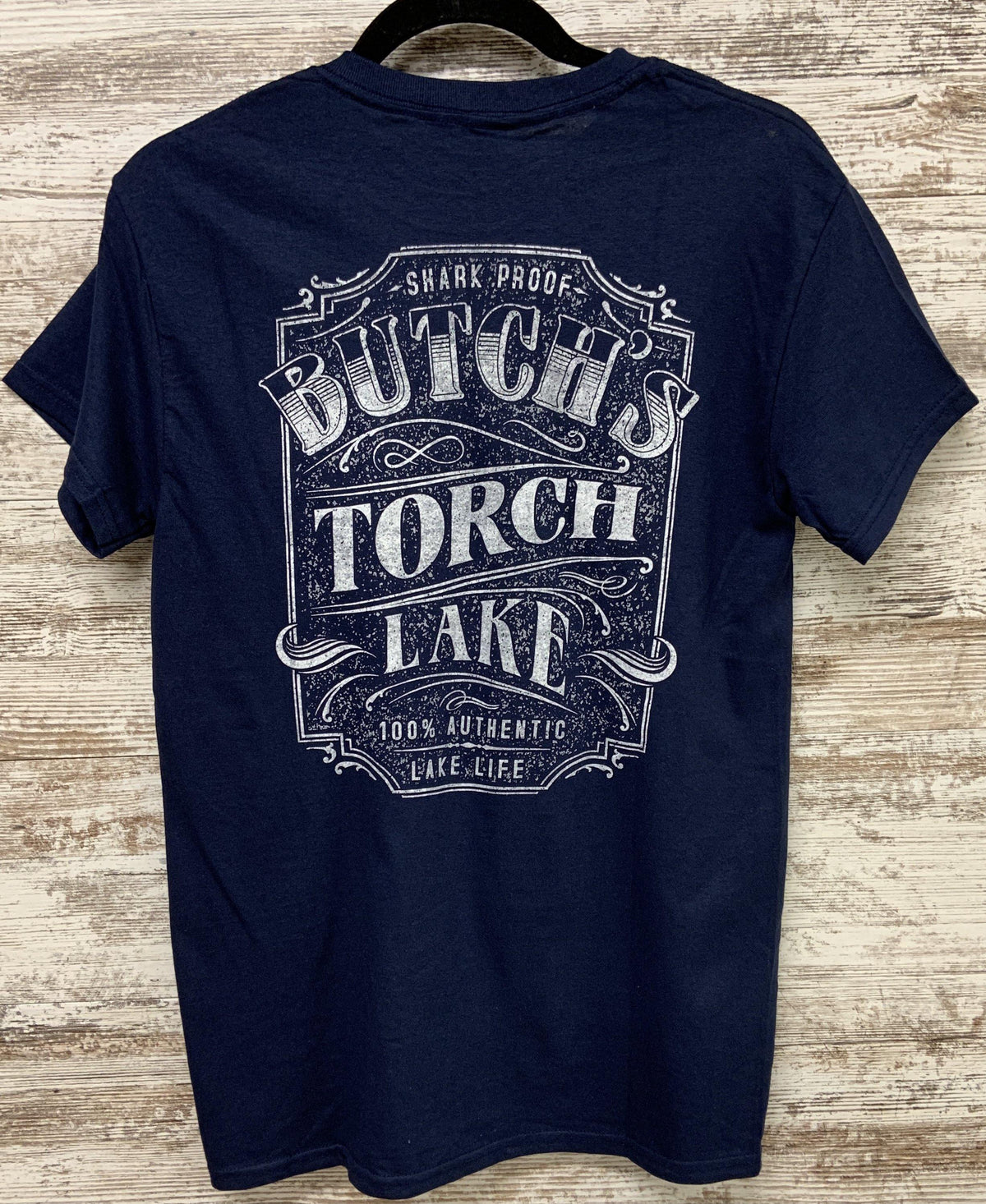 Shark Proof Tshirt - Butch&#39;s Tackle &amp; Marine - Pontoon Rentals on Torch Lake