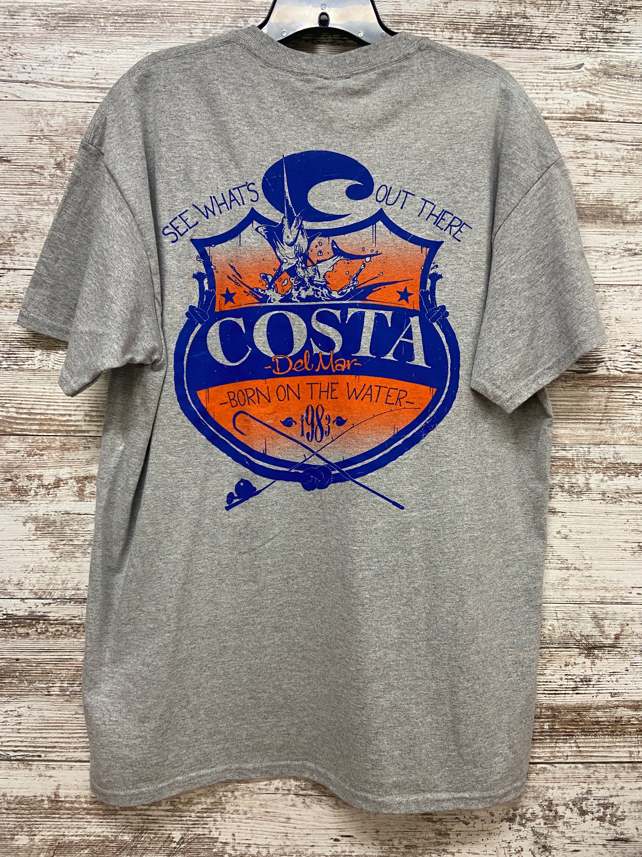 Fishing Boat Ocean Mist Men's Novelty T-Shirt 