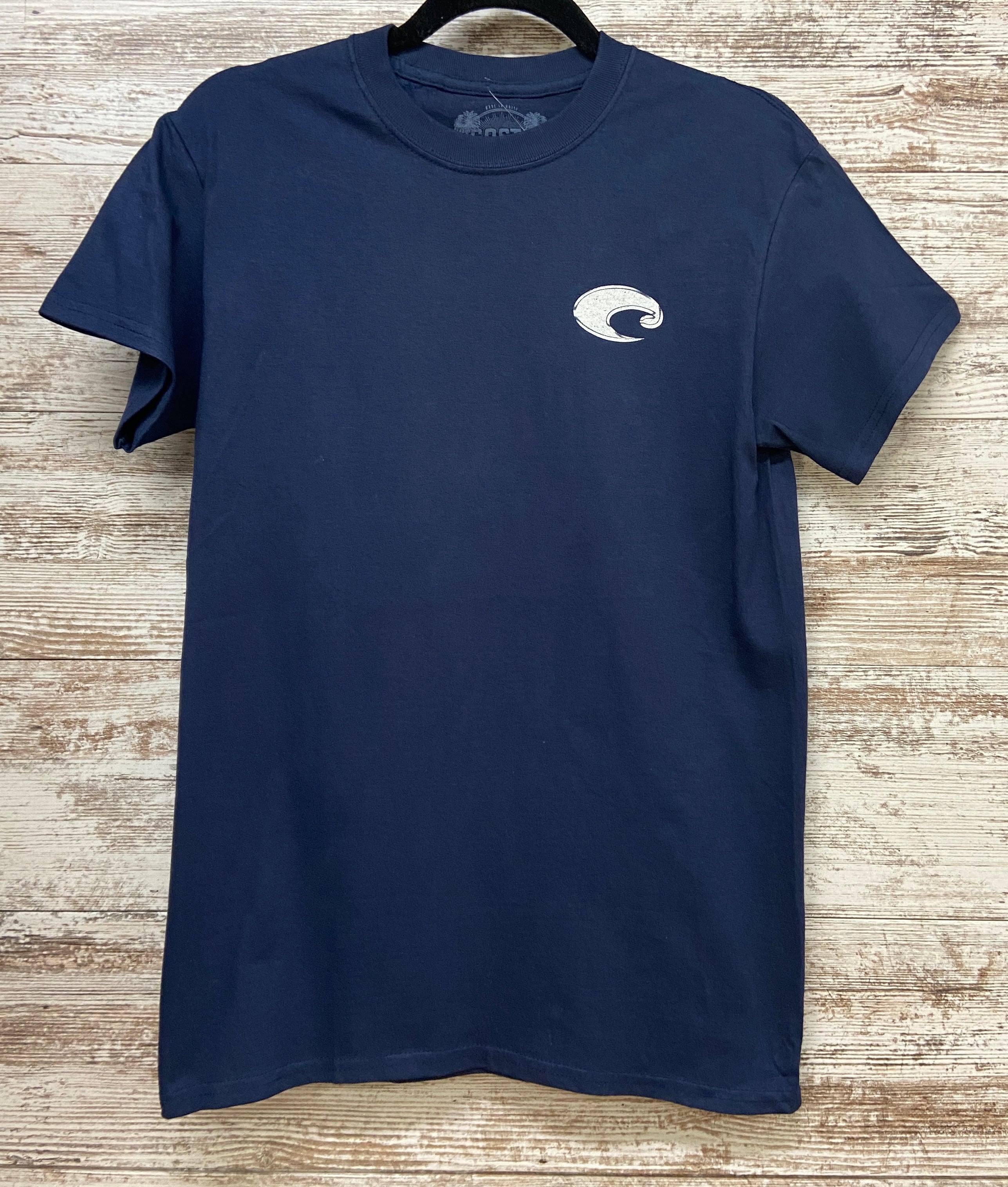 Hook & Tackle Men's Coastline SS Shirt - Large - French Blue