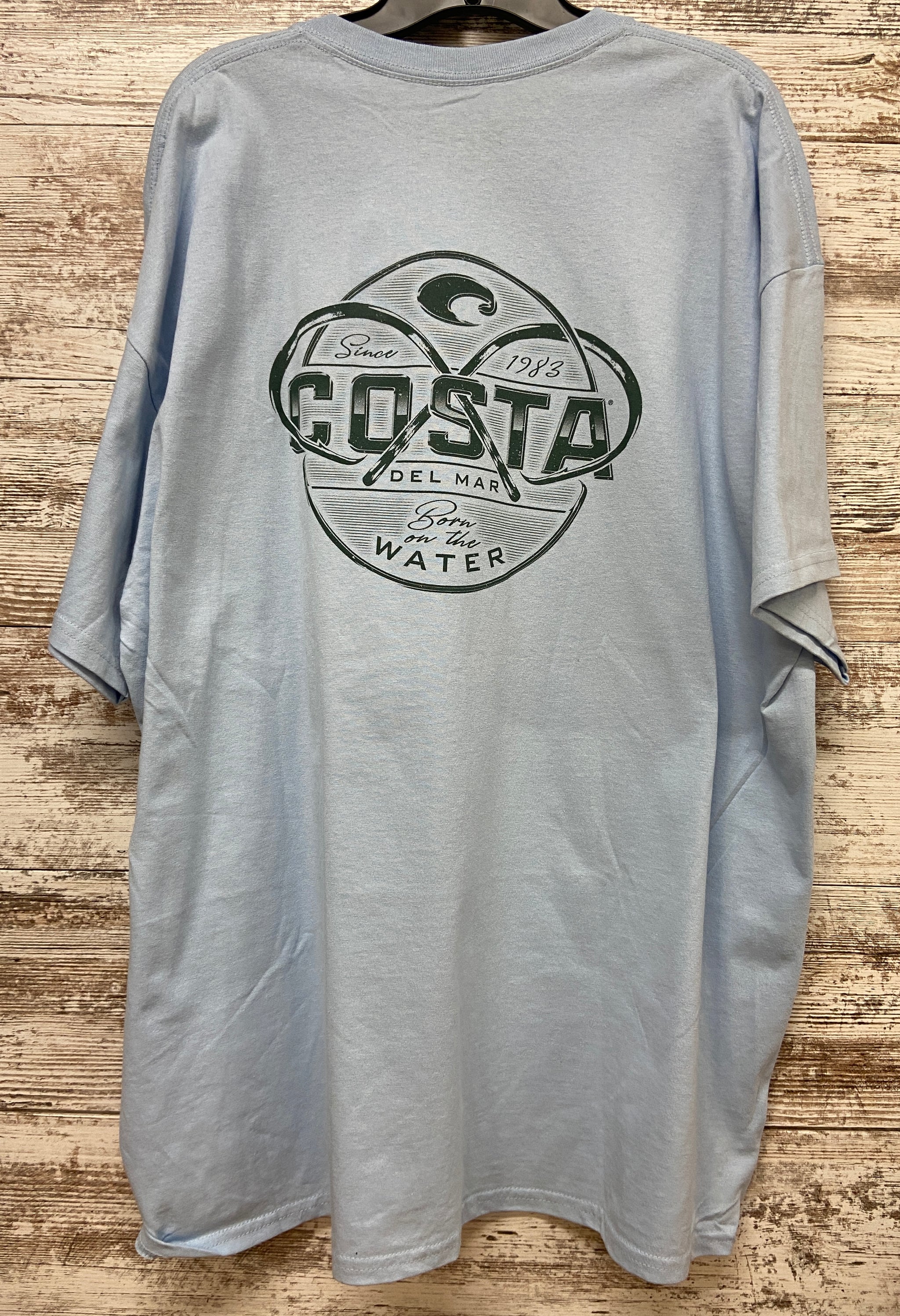 Hook 'Em Costa T-Shirt Blue / XL