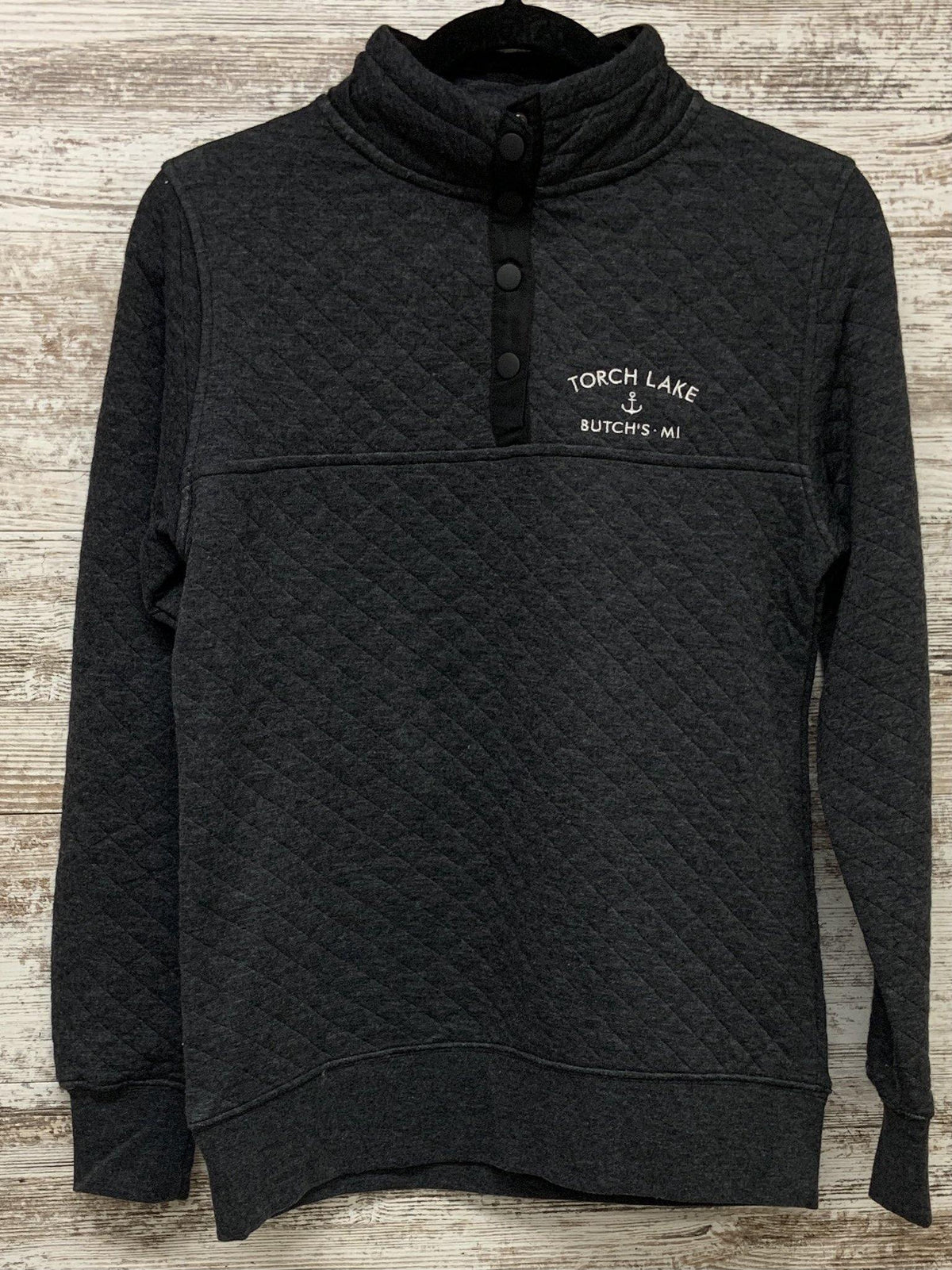 Quilted 1/4 Snap Pullover - Butch&#39;s Tackle &amp; Marine - Pontoon Rentals on Torch Lake